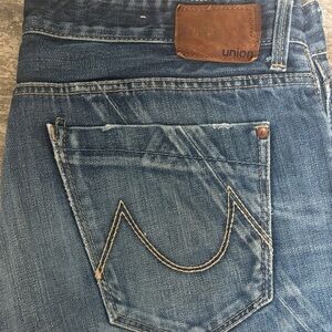 Men's Union Distressed Jeans